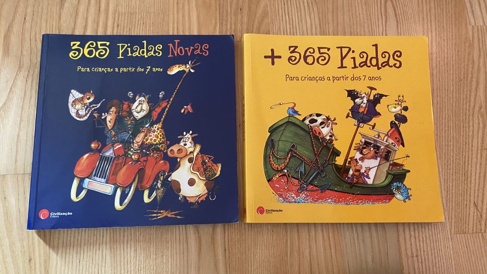 2 Books: 365 Jokes