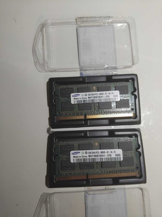Оперативна пам'ять Samsung SO-DIMM 2Gb DDR3 1333MHz - 2 шт