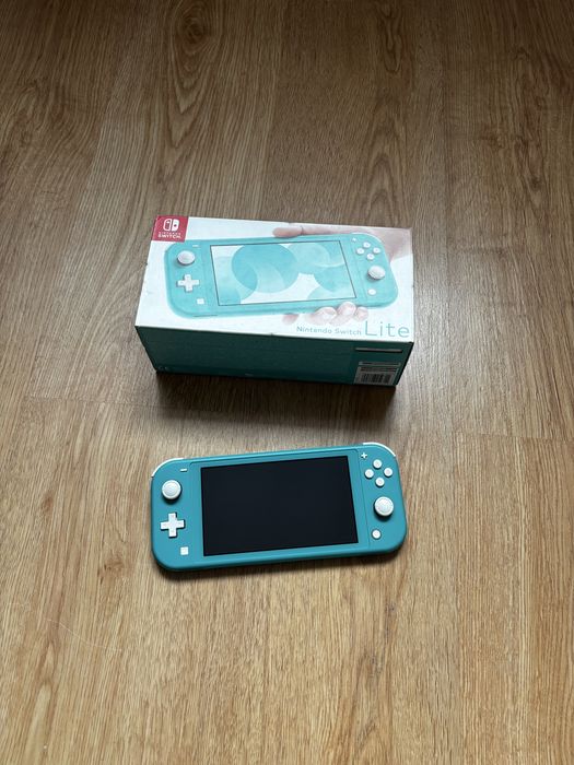 Nintendo Switch Lite Turquesa - Como Nova (com caixa)