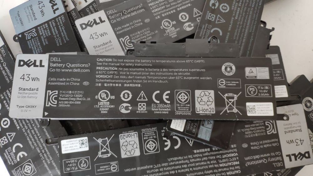 Батарея АКБ DELL GK5KY Inspiron 7347  11.1V 43Wh