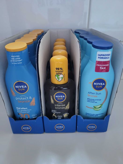 Zestaw kosmetyków do opalania Nivea Sun