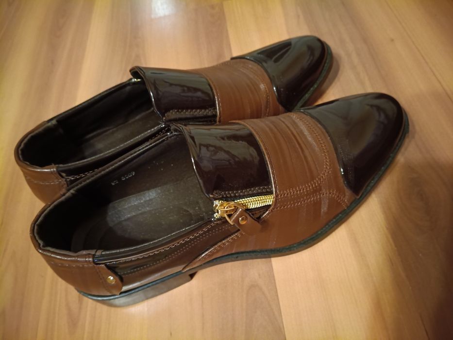 Półbuty męskie mokasyny