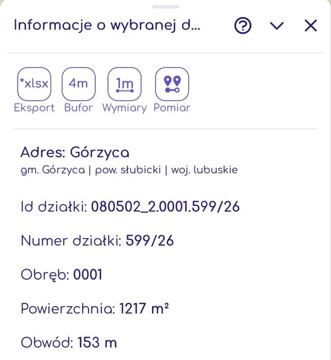 Działka budowlana - 0,1217 ha