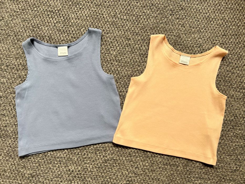 Koszulki Zara 140cm i spodenki Benetton 140