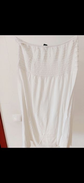 Vestido cai cai branco