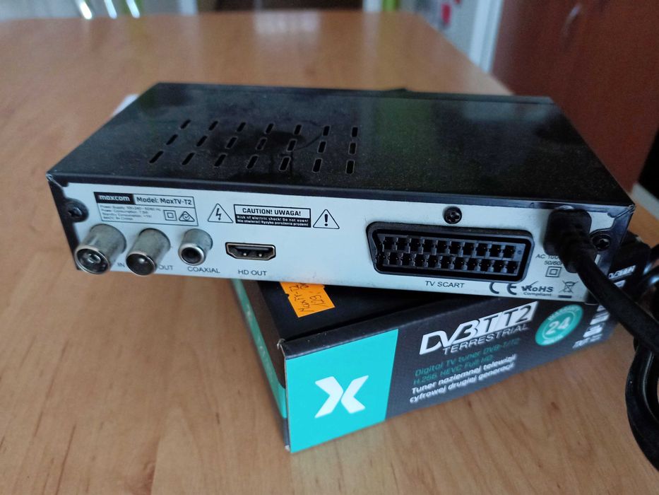 Dekoder tuner DVB-T/T2 Maxcom