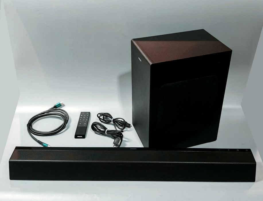 Soundbar 2.1 PHILIPS TAB7305/10 Bluetooth Subwoofer 300W HDMI ARC BT !