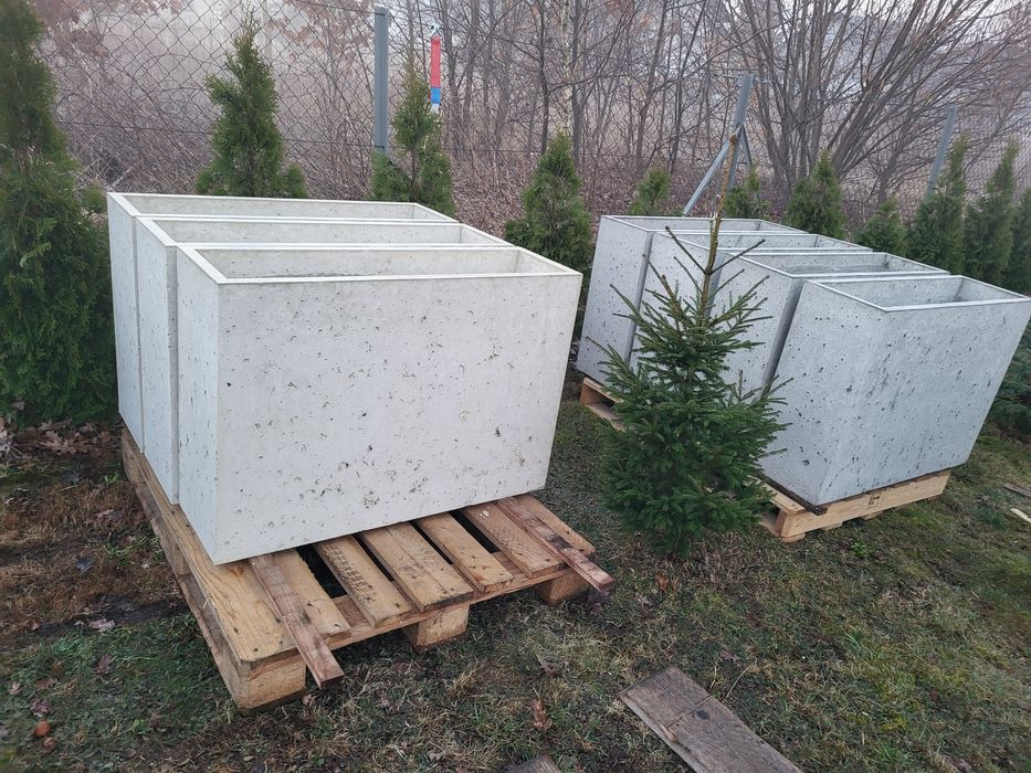 Donica betonowa 100x70x30 Donica tarasowa