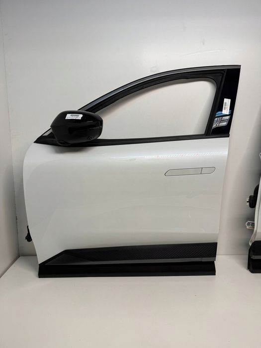 renault scenic 5 v e-tech drzwi lewe przód perła szyba z lusterkiem