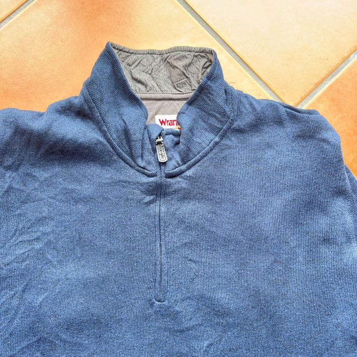 Camisola 1/2 Zip Wrangler - Azul Marinho - Tamanho L/G