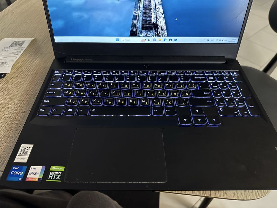 Ігровий Ноутбук Lenovo IdeaPad Gaming 3 15IHU6 i5/RTX3050 512GB SSD