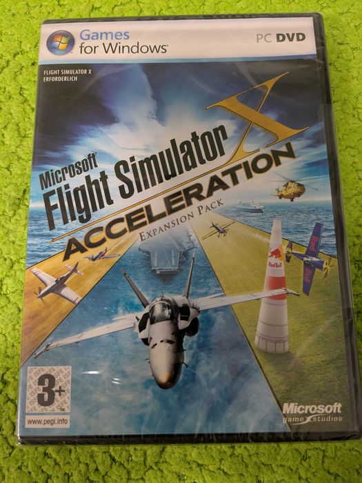PC Flight Simulator X Acceleration Expaction Pack nowa w folii
