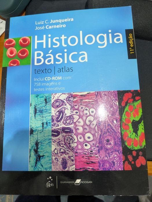 Livro histologia básica Junqueira