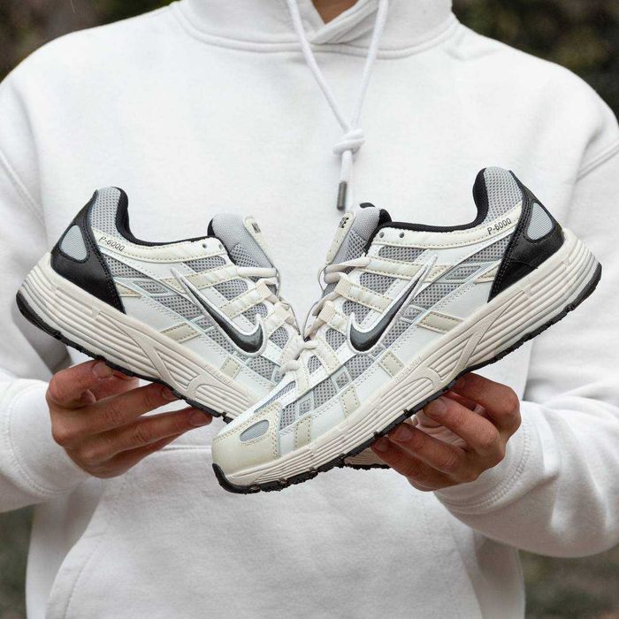 Кроссовки мужские Nike P-6000 Beige/Grey Кроссовки П-6000