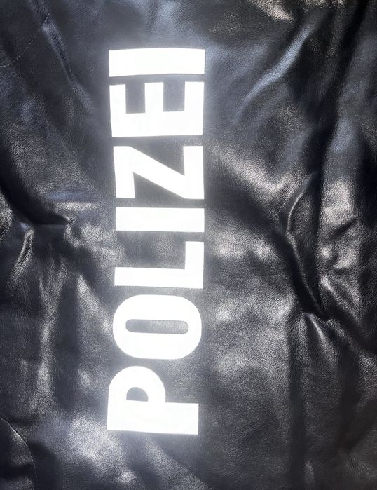 Шкіряна куртка Vetements Polizei