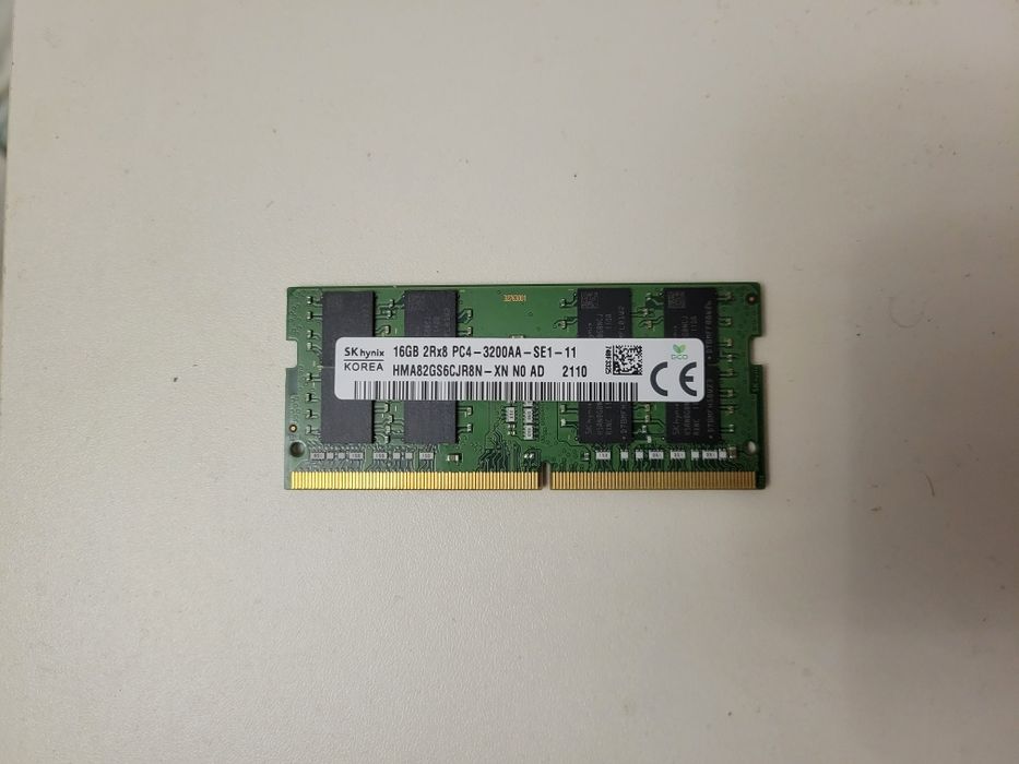 Оперативна пам’ять SK hynix 16 GB SO-DIMM DDR4 3200 MHz