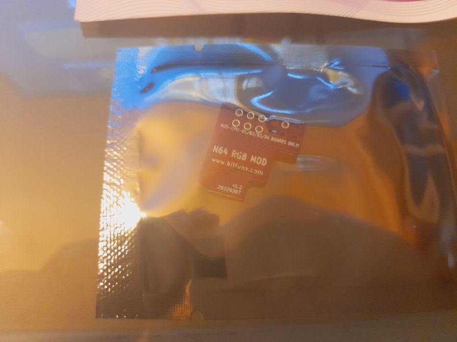 Nintendo 64 - Kit RGB completo c/ cabo Scart RGB64738122840834122