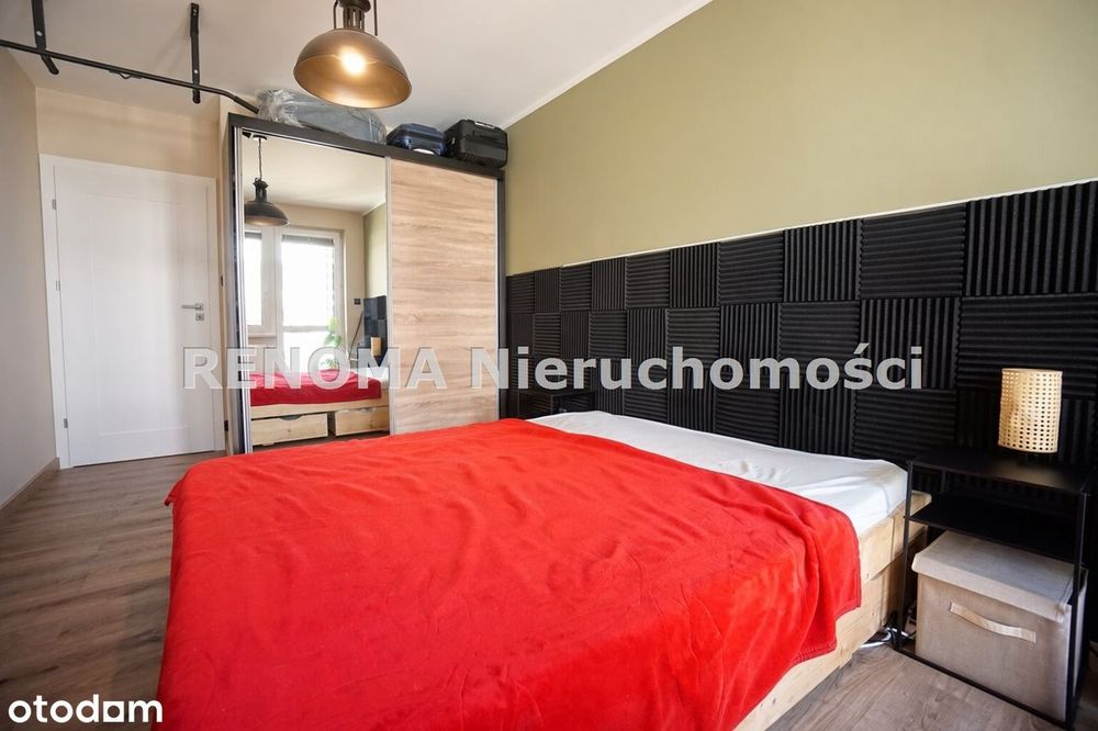 3 pokoje, 68,5m2 , balkon 15 m² z widokiem na las