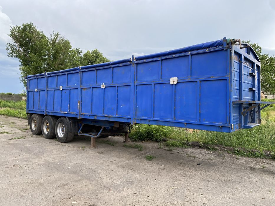 Напіпричіп зерновоз бортовий полуприцеп schmitz