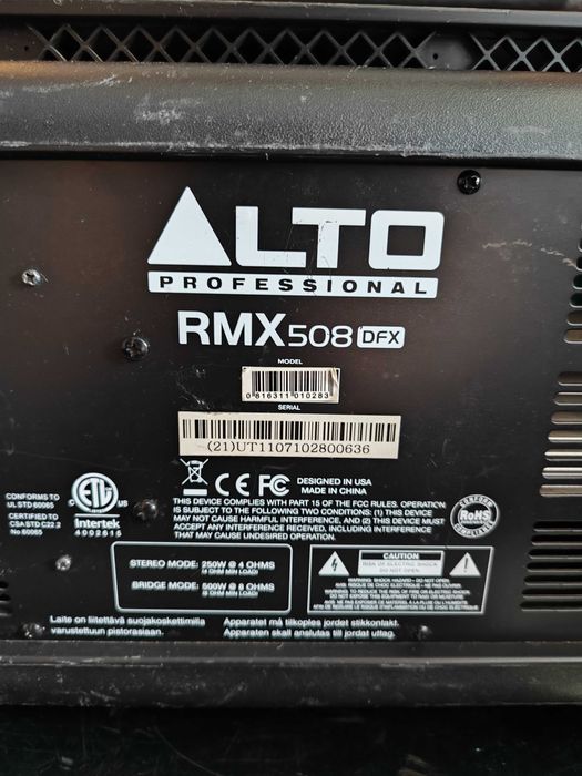 Powermixer ALTO RMX508 DFX mikser ze wzmacniaczem