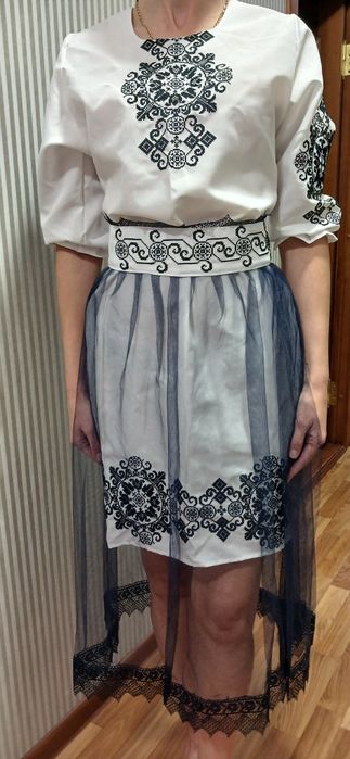 Платье вишиванка S