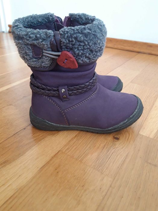 Fioletowe kozaczki Nelli Blu rozm 23