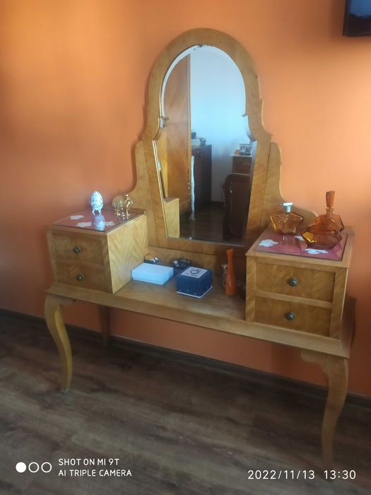 sypialnia antyk po renowacji