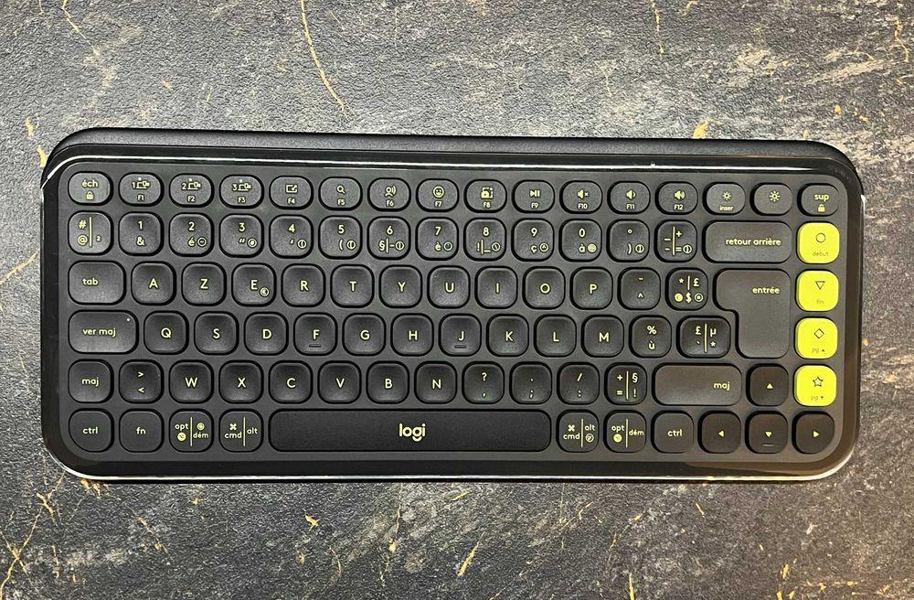 Klawiatura Bezprzewodowa Logitech Pop Icon Keys układ francuski AZERTY