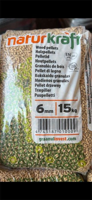 Pellet NATUR KRAFT  klasa A1