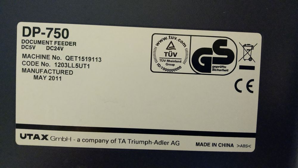 Triumph-Adler DCC2725 Kyocera Taskalfa 250c МФУ кольоровий принтер А3