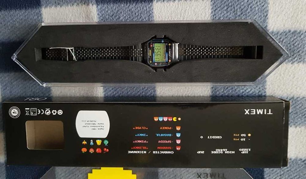 Zegarek Timex T80 TW2U32100 w limitowanej edycji PAC-MAN