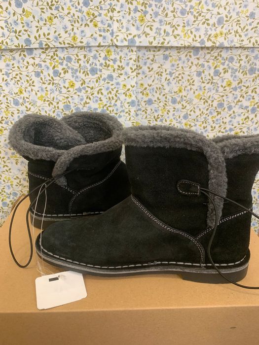 Botki damskie zamszowe Hush Puppies ocieplane zamszowe rozmiar 38