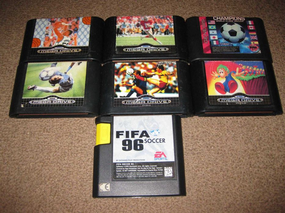 7 Cartridges for Sega Mega Drive/FREE Shipping!64584887778179120
