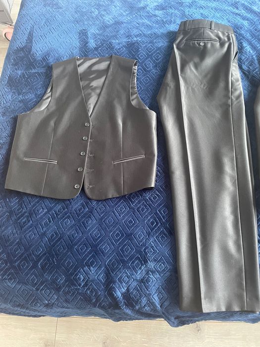 Garnitur czarny męski