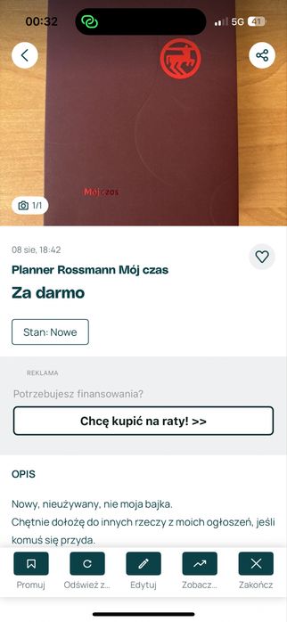 Zestaw sportowy bidon inne