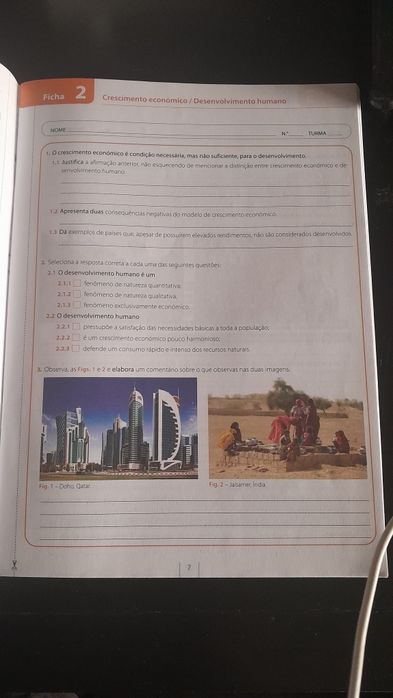 Caderno de atividades GeoDiversidades geografia 9.° ano