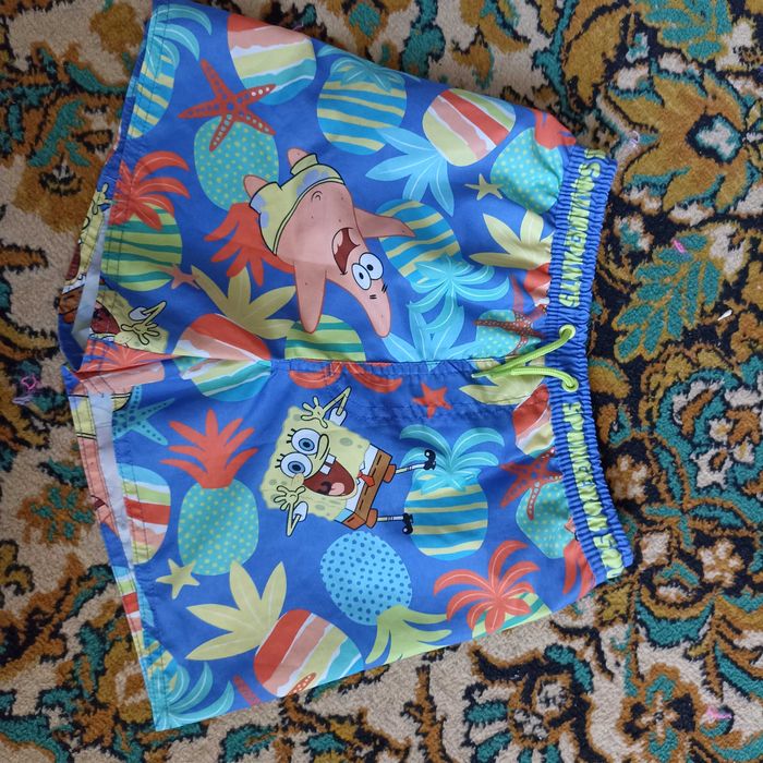 Плавки шорти для плавання Sponge Bob Губка Боб 10 років 146см sinsay