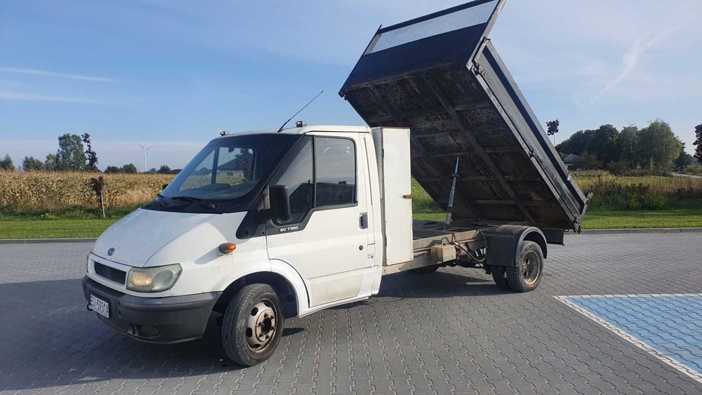 Ford Transit 2.4D wywrotka 2004r wywrot kiper blizniaki kat.B