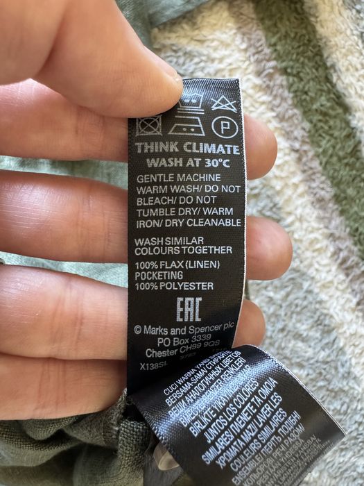 Плаття з льону m&s