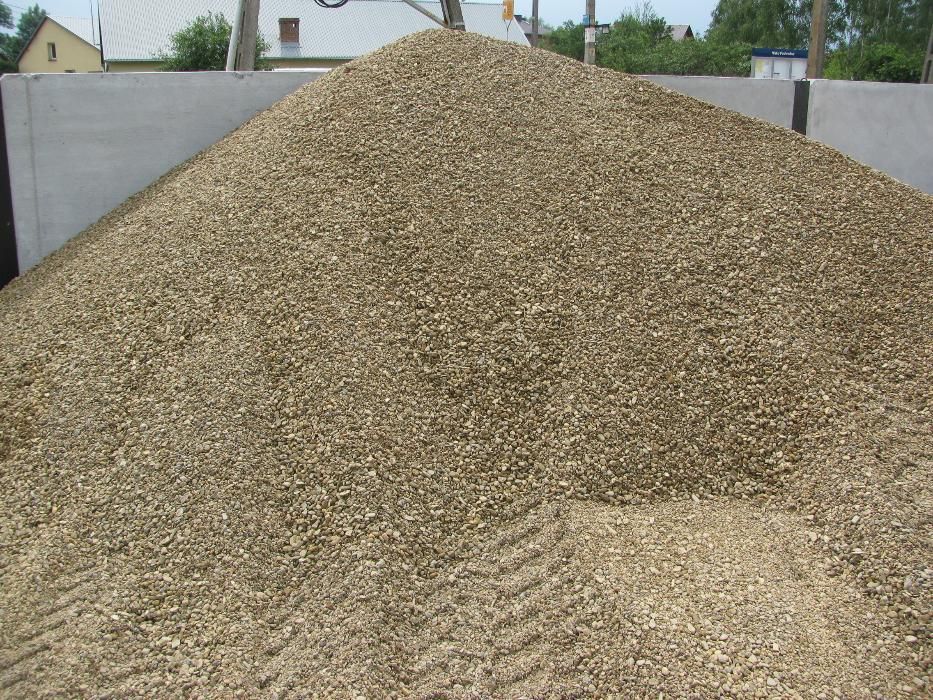 Żwir oczyszczalnia ścieków otoczaki kamień ogrodowy