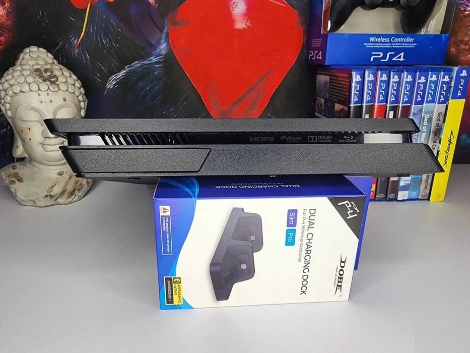 PlayStation 4 slim | 500Gb | Стан 7/10 | + Ігри ( Самовивіз-Відправка)