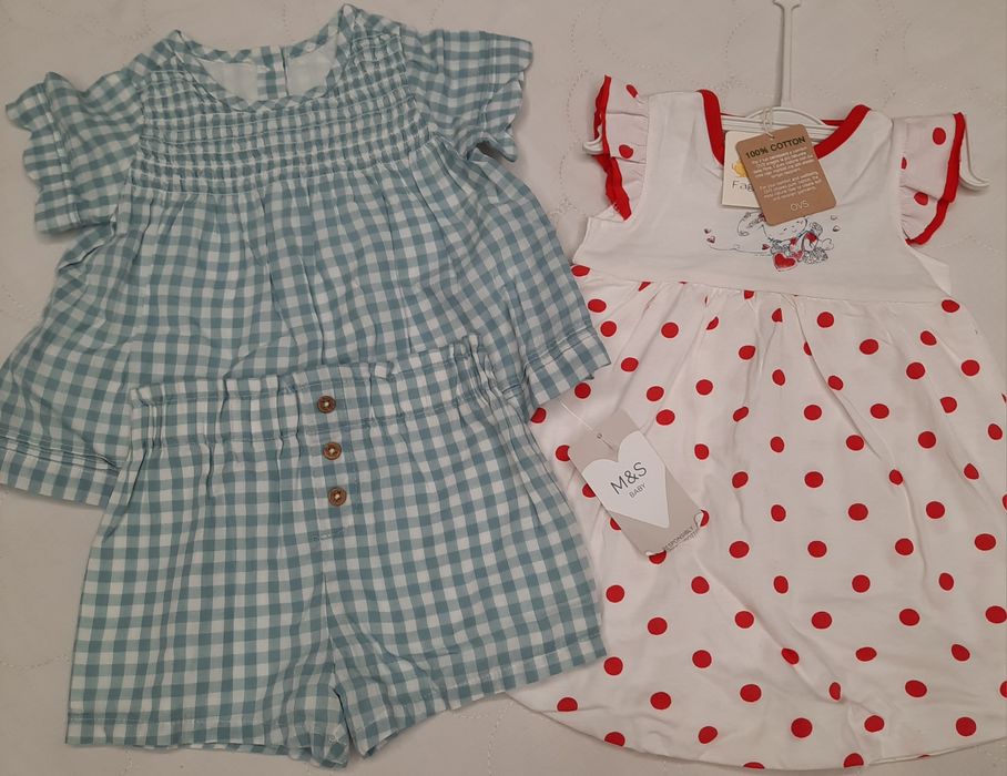 Набір одягу для дівчики Carters M&S H&M+подарунки George