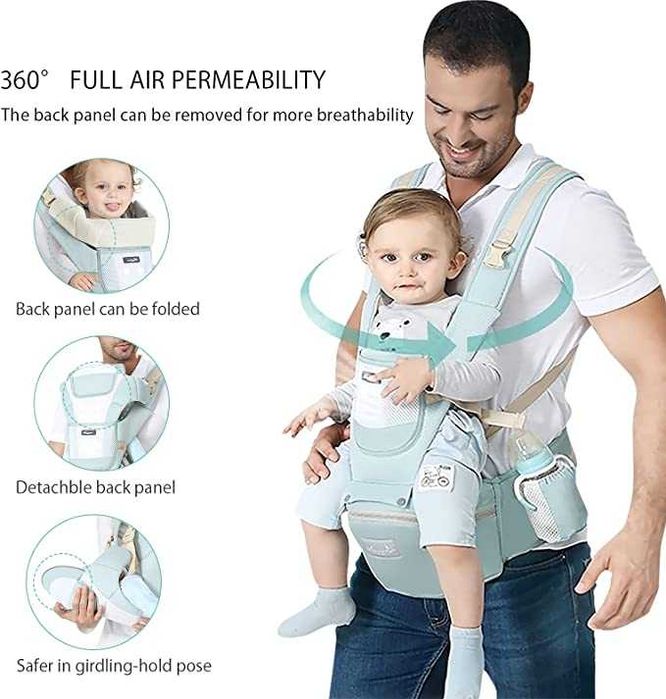 Mochila porta-bebés