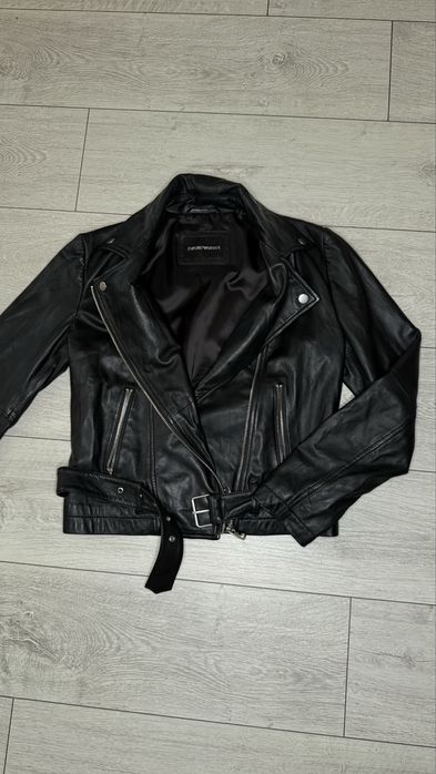 Куртка Шкіряна emporio armani