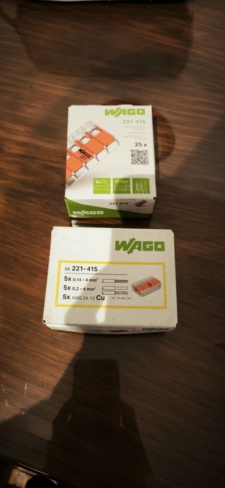 Caixas de Wagos de 5