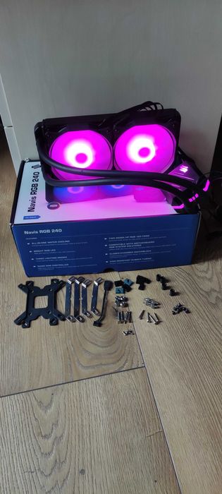 Chłodzenie wodne AIO SilentiumPC Navis RGB 240 SPC219 LGA 1700