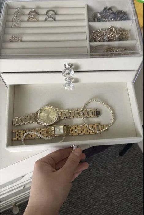 трирівневий акриловий органайзер шкатулка для прикрас