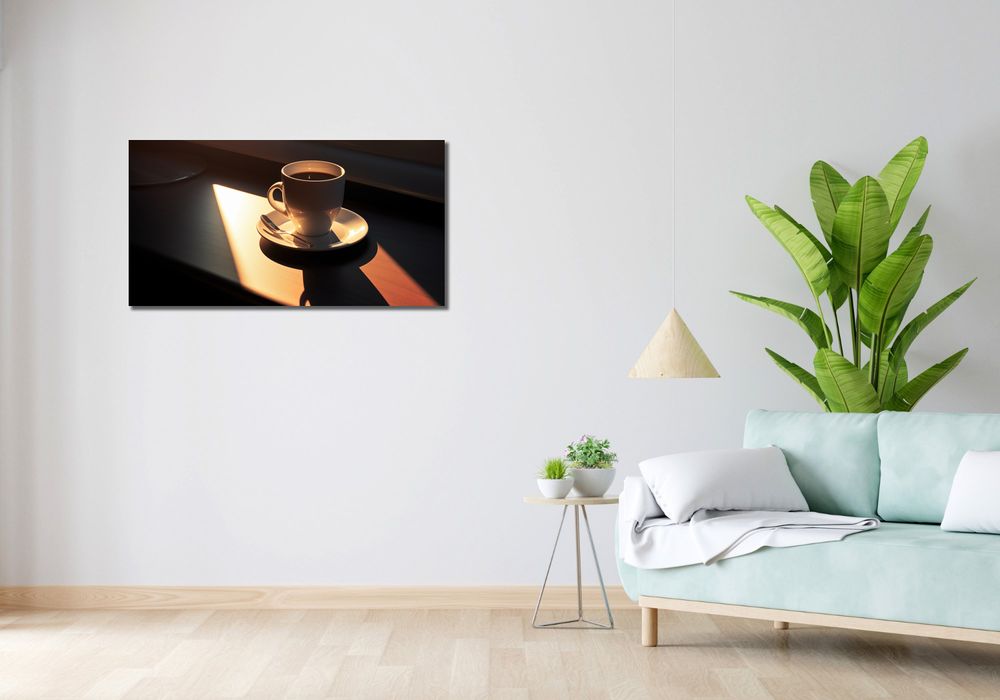 Obraz 100x50cm Kawa o Poranku