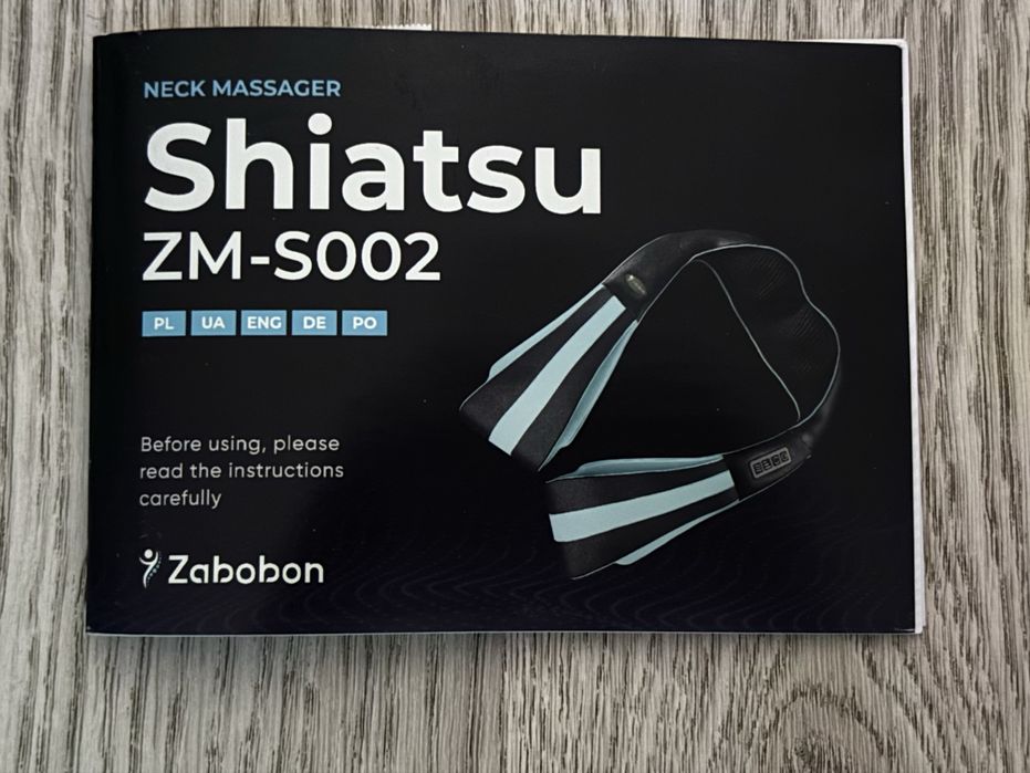 Масажер для спини та шиї роликовий Shiatsu, Zabobon