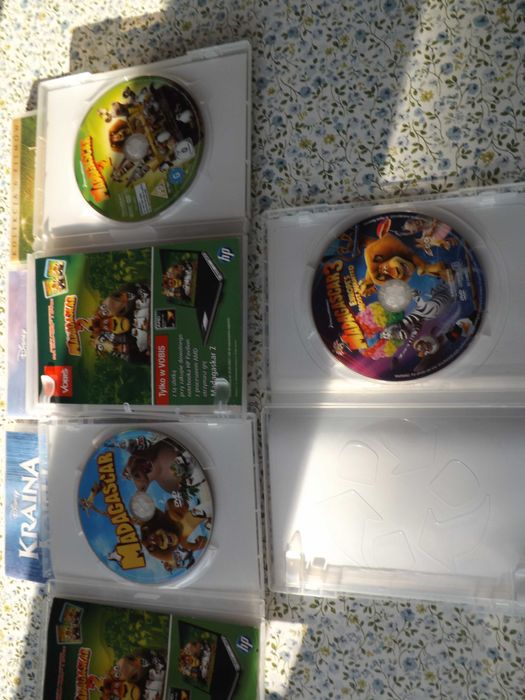 Madagaskar bajka film trylogia dvd